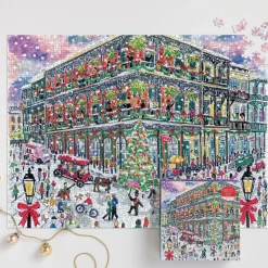 Michael Storrings Christmas In New Orleans 1000 Piece Puzzle