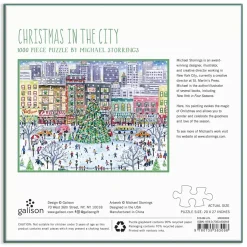 Michael Storrings Christmas In The City 1000 Piece Puzzle