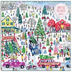 Michael Storrings Christmas Tree Farm 1000 Piece Foil Puzzle