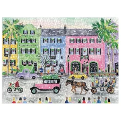 Michael Storrings Christmas In Charleston 1000 Piece Puzzle