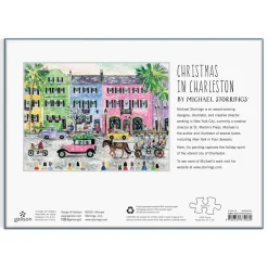 Michael Storrings Christmas In Charleston 1000 Piece Puzzle