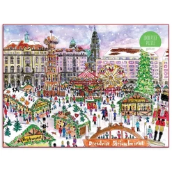 Michael Storrings Christmas Market 1000 Piece Puzzle