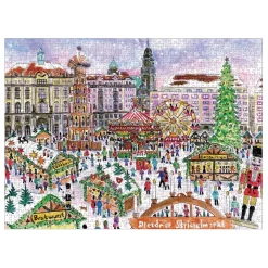 Michael Storrings Christmas Market 1000 Piece Puzzle
