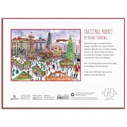 Michael Storrings Christmas Market 1000 Piece Puzzle