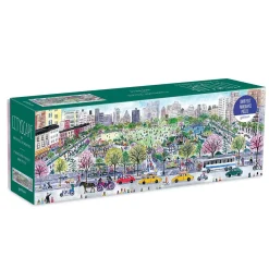 Michael Storrings Cityscape 1000 Piece Panoramic Jigsaw Puzzle