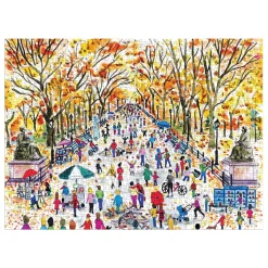 Michael Storrings Fall In Central Park 1000 Piece Puzzle