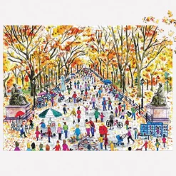Michael Storrings Fall In Central Park 1000 Piece Puzzle
