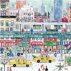 Michael Storrings New York City Subway 500 Piece Jigsaw Puzzle