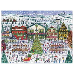 Michael Storrings Santa's Village 1000 Piece Puzzle