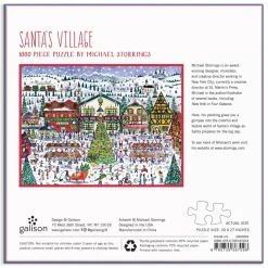 Michael Storrings Santa's Village 1000 Piece Puzzle