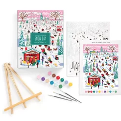 Michael Storrings Snow Day 11X14 Paint By Number Kit