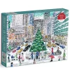Michael Storrings Snowfall On Park Avenue 1000 Piece Puzzle