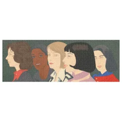 Moma Alex Katz Five Women 1000 Piece Panoramic Jigsaw Puzzle