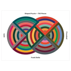 Moma Frank Stella 750 Piece Shaped Jigsaw Puzzle