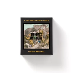 Mondays, Am I Right? 100 Piece Mini Puzzle