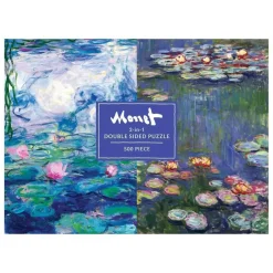Monet Double-Sided 500 Piece Jigsaw Puzzle