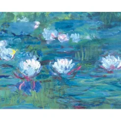 Monet Waterlily Garden Keepsake Box Note Cards