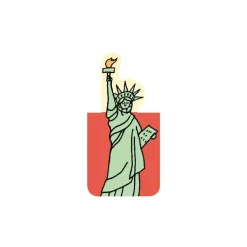 New York City Magnetic Bookmark