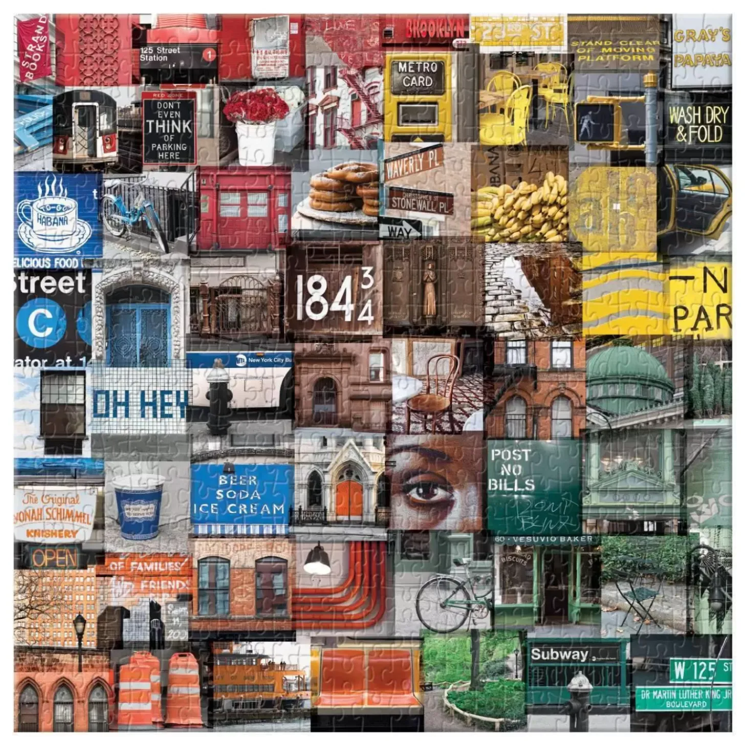 New York In Color 500 Piece Jigsaw Puzzle