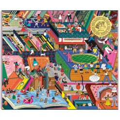 Novel Neighborhood 1000 Piece Foil Puzzle