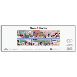 Over & Under 1000 Piece Panoramic Puzzle