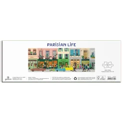 Parisian Life 1000 Piece Panoramic Puzzle