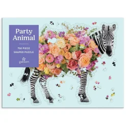 Party Animal 750 Piece Shaped Jigsaw Puzzle