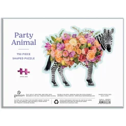 Party Animal 750 Piece Shaped Jigsaw Puzzle