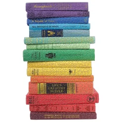 Queen Of The Stacks Set Of Two Jigsaw Puzzle Set