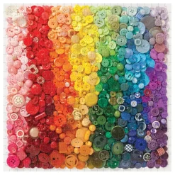 Rainbow Buttons 500 Piece Jigsaw Puzzle