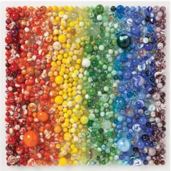 Rainbow Marbles 500 Piece Jigsaw Puzzle