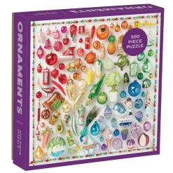 Rainbow Ornaments 500 Piece Jigsaw Puzzle