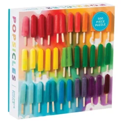 Rainbow Popsicles 500 Piece Jigsaw Puzzle