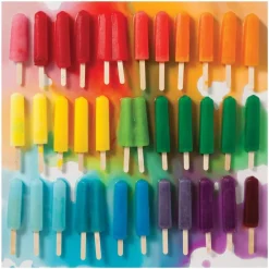 Rainbow Popsicles 500 Piece Jigsaw Puzzle