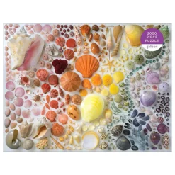 Rainbow Seashells 2000 Piece Jigsaw Puzzle