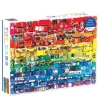 Rainbow Toy Cars 1000 Piece Jigsaw Puzzle