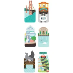 San Francisco Magnetic Bookmarks