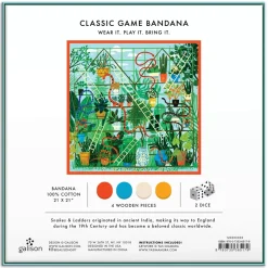 Snakes & Ladders Classic Game Bandana