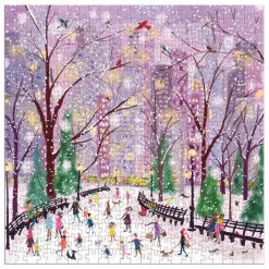 Snowy Night 500 Piece Puzzle