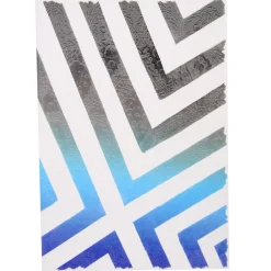 Sol Y Sombra Sunrise Blue Embossed Paseo Notebook