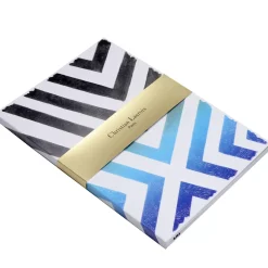 Sol Y Sombra Sunrise Blue Embossed Paseo Notebook