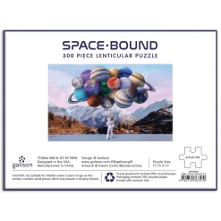 Space Bound 300 Piece Lenticular Jigsaw Puzzle