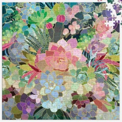 Succulent Mosaic 500 Piece Foil Puzzle