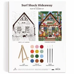 Surf Shack Hideaway 11 X 14 Paint By Number Kit