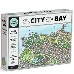 The City By The Bay 1000 Piece Maze Puzzle