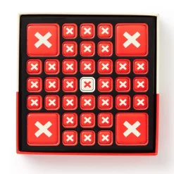 Tic Tac No Magnetic Fridge Game