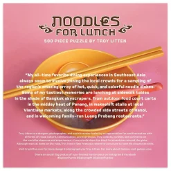 Troy Litten Noodles For Lunch 500 Piece Jigsaw Puzzle