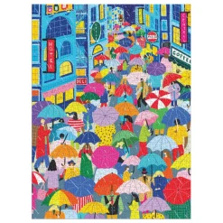 Umbrella Lane 1000 Piece Puzzle