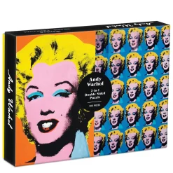 Warhol Marilyn Double-Sided 500 Piece Jigsaw Puzzle