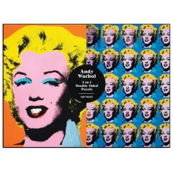 Warhol Marilyn Double-Sided 500 Piece Jigsaw Puzzle